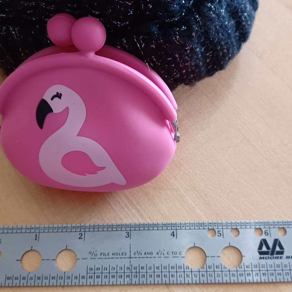 Pink Flamingo Coin Purse